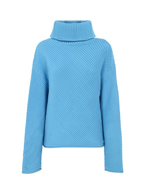 Maglione over a costine Azzurro Philosophy di Lorenzo Serafini | A0924 71050317